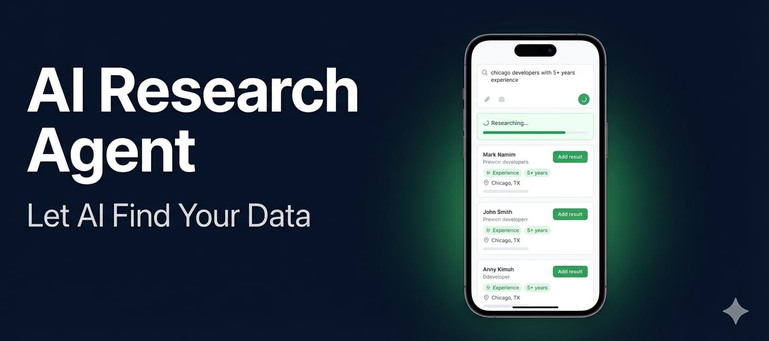 AI Research Agent for Google Sheets: Automate Any Research Task