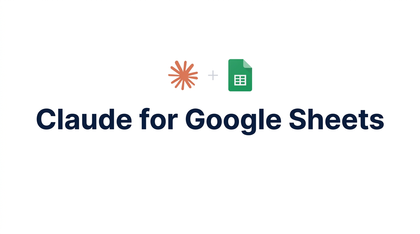 Connecting Claude to Google Sheets