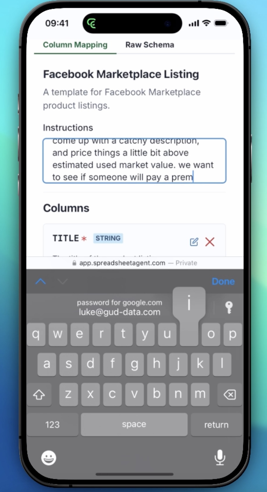 Step 2: Configure the agent with custom instructions